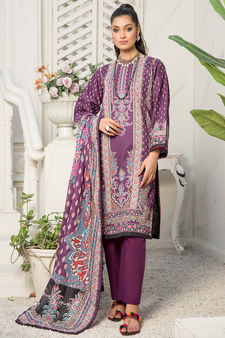 SEHAR | 3PC UNSTITCHED | PRINTED  LAWN SUMMER 2024 BY JACQUARD CLOTHING