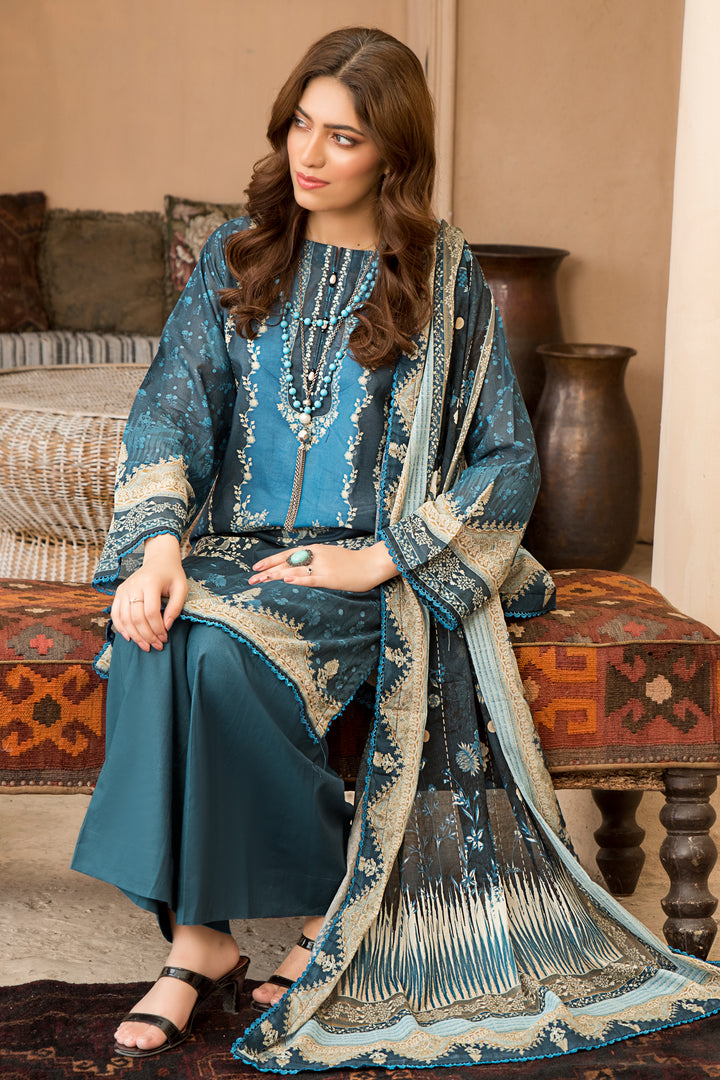 New Arrivals digital printed lawn 3piece unstitched suits by jacquard clothing