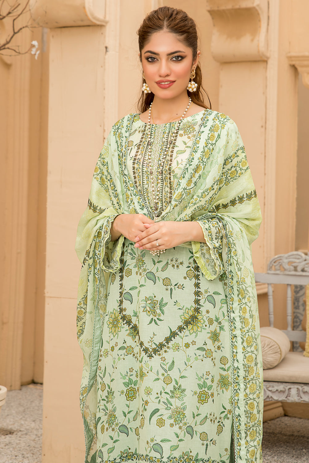 New Arrivals digital printed lawn 3piece unstitched suits by jacquard clothing