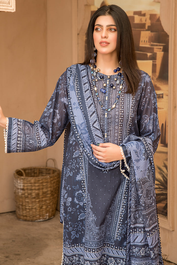 New Arrivals digital printed lawn 3piece unstitched suits by jacquard clothing