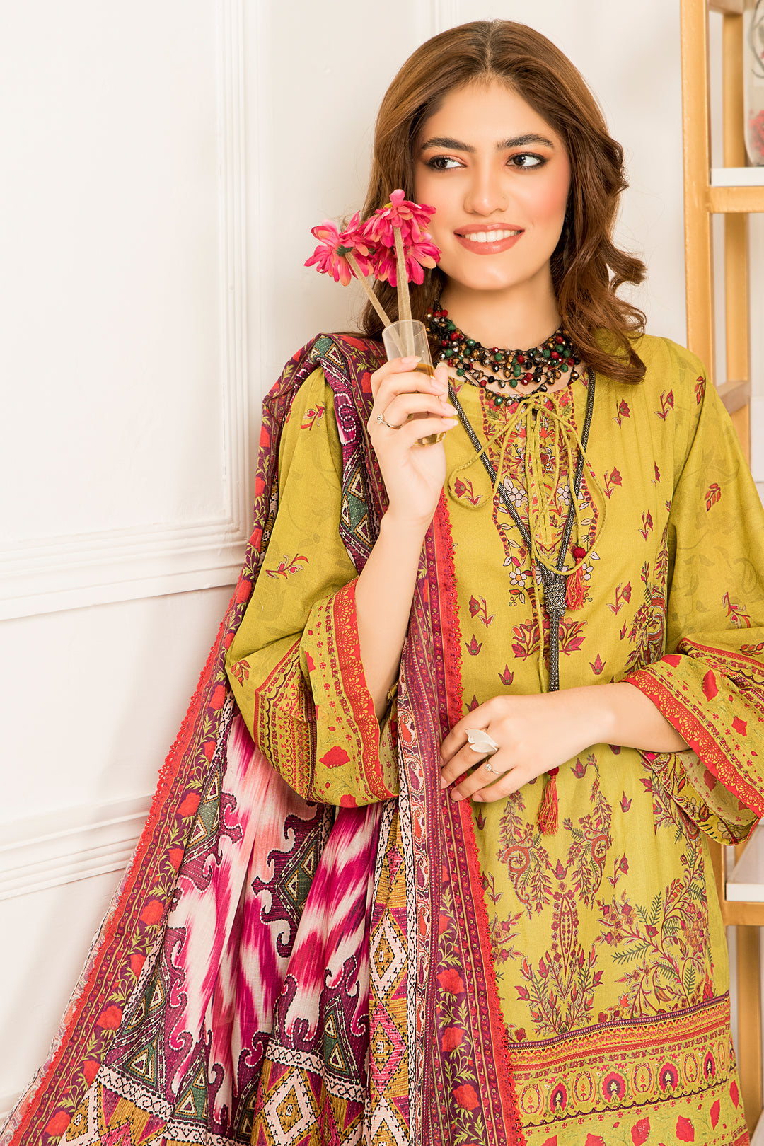 New Arrivals digital printed lawn 3piece unstitched suits by jacquard clothing 