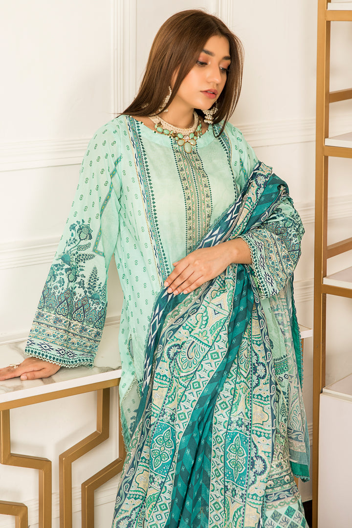 New Arrivals digital printed lawn 3piece unstitched suits by jacquard clothing 