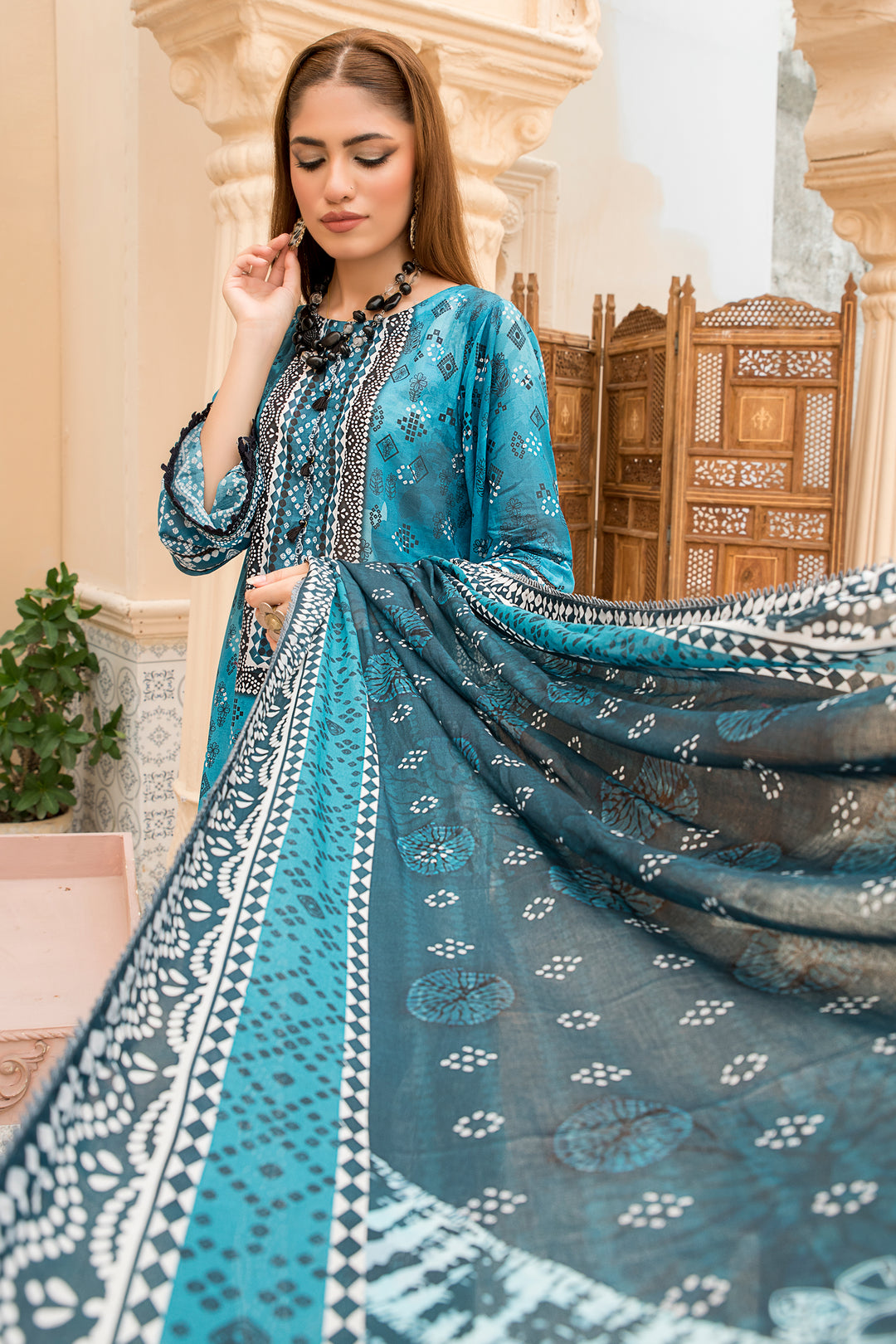 New Arrivals digital printed lawn 3piece unstitched suits by jacquard clothing