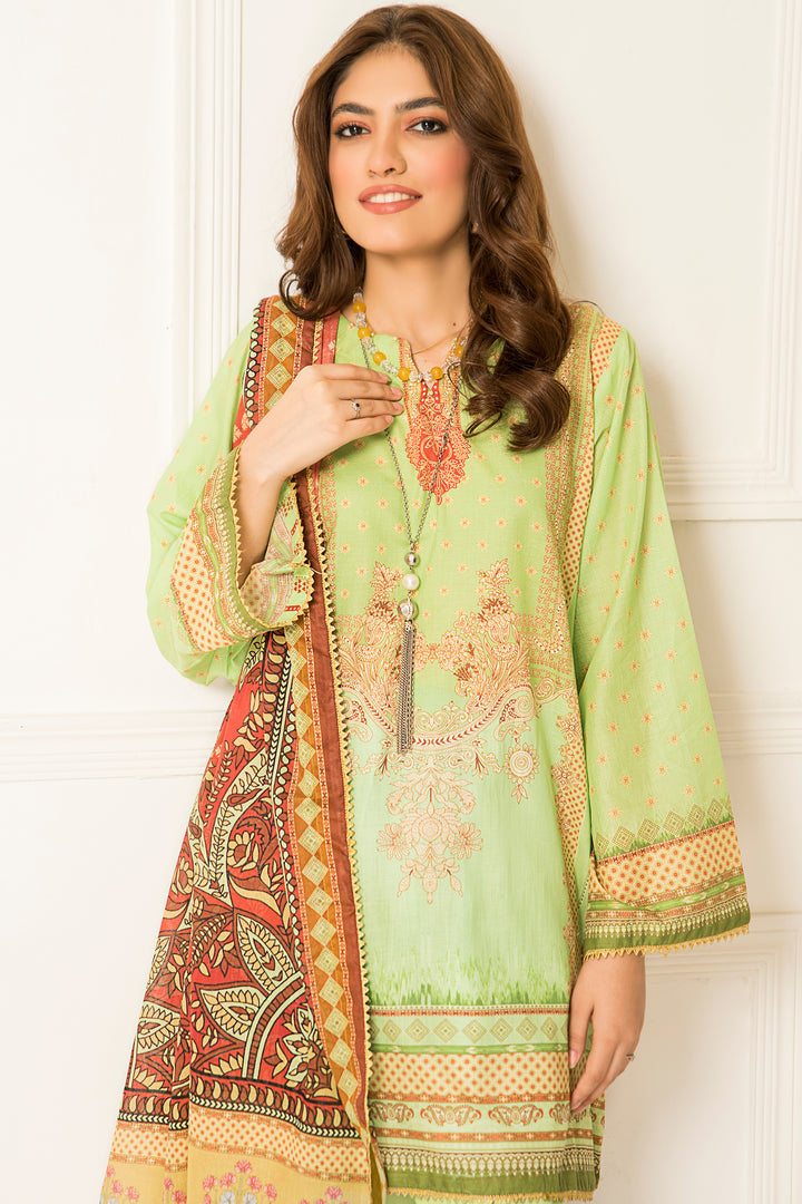 New Arrivals digital printed lawn 3piece unstitched suits by jacquard clothing 