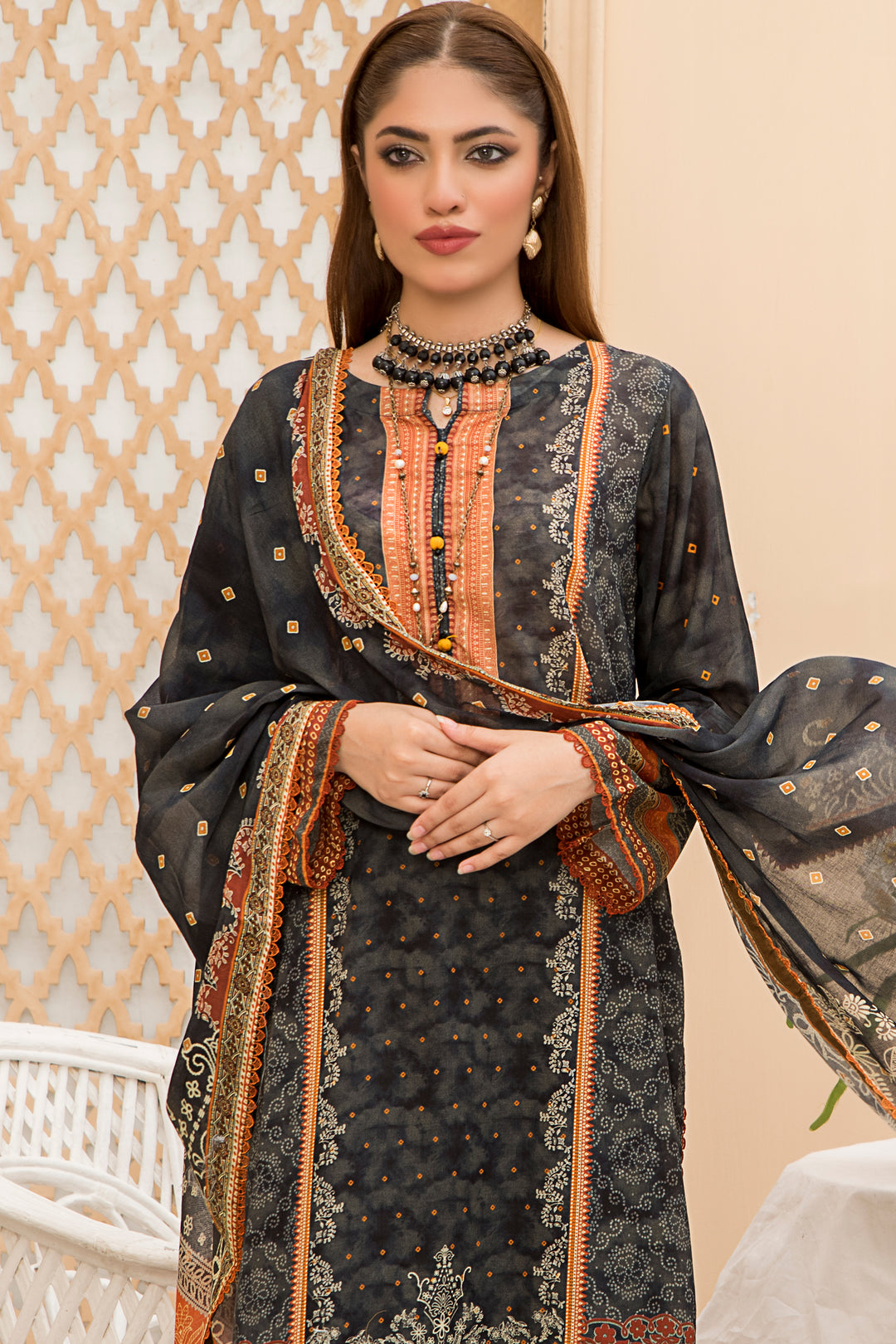 New Arrivals digital printed lawn 3piece unstitched suits by jacquard clothing