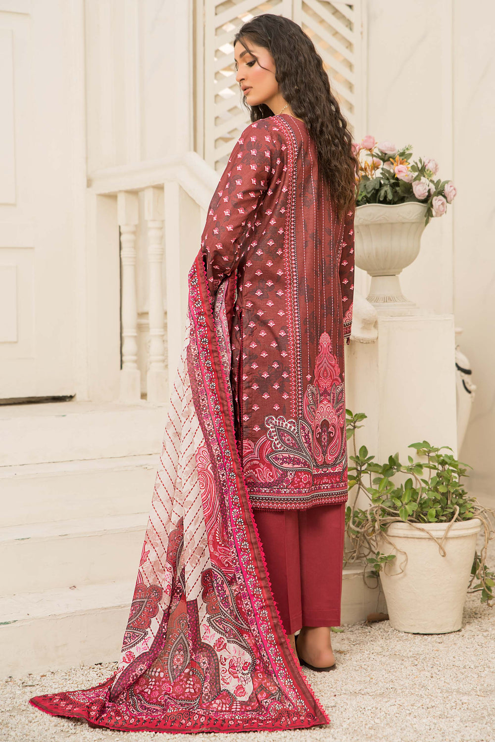 SEHAR | 3PC UNSTITCHED | PRINTED  LAWN SUMMER 2024 BY JACQUARD CLOTHING