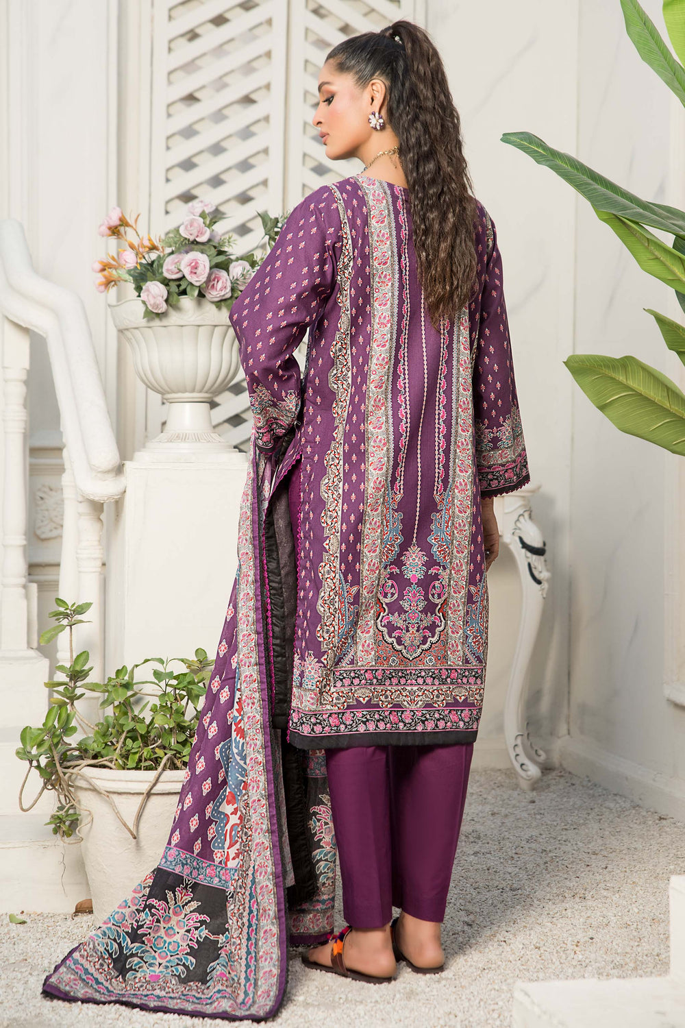 SEHAR | 3PC UNSTITCHED | PRINTED  LAWN SUMMER 2024 BY JACQUARD CLOTHING