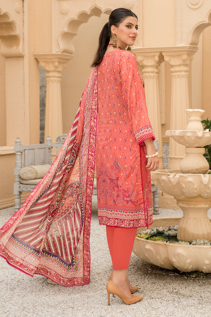 New Arrivals digital printed lawn 3piece unstitched suits by jacquard clothing