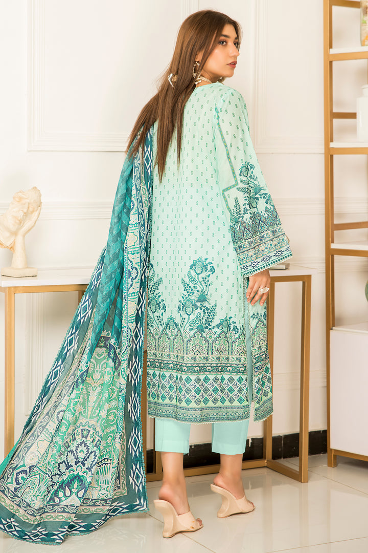 New Arrivals digital printed lawn 3piece unstitched suits by jacquard clothing 