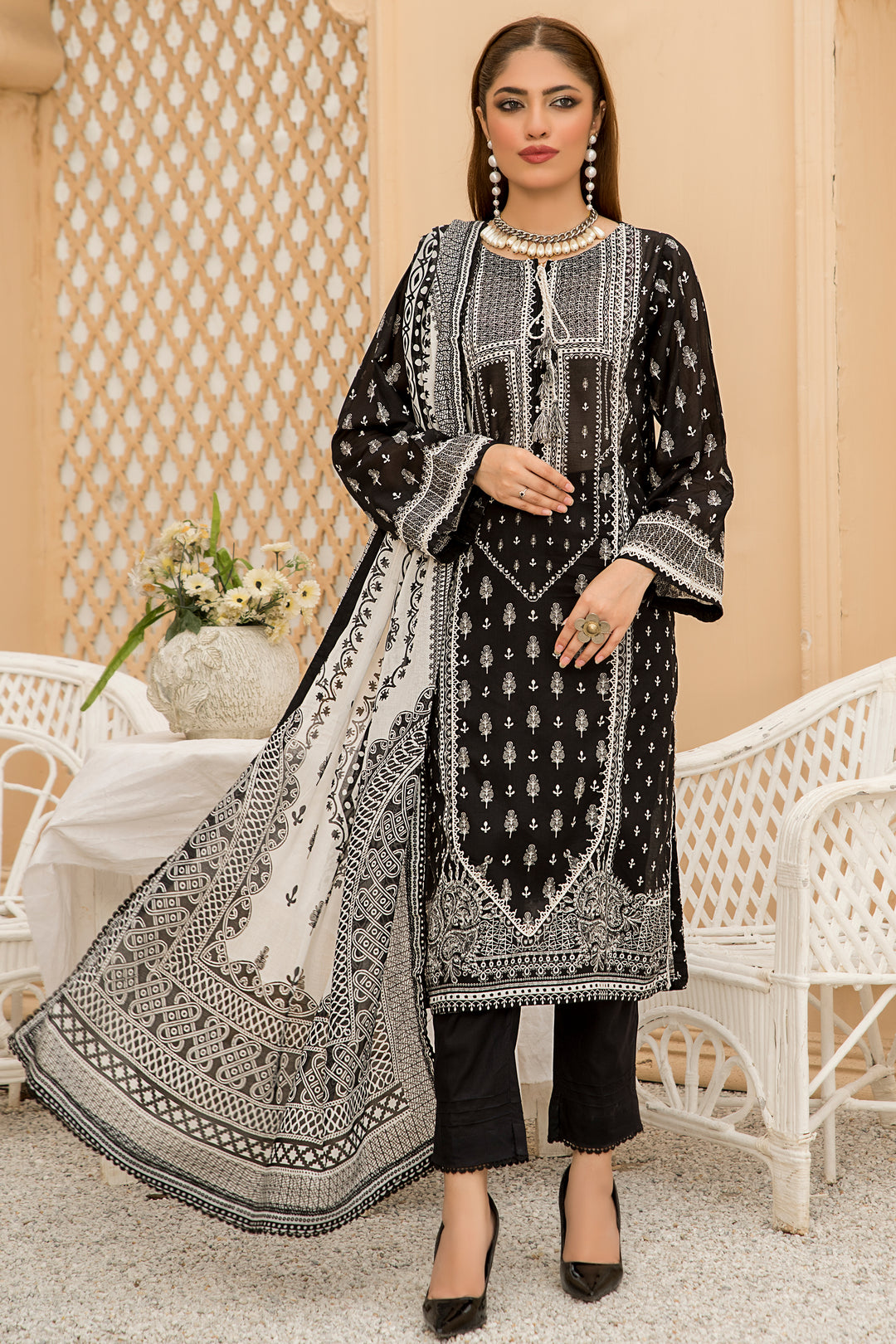 New Arrivals digital printed lawn 3piece unstitched suits by jacquard clothing