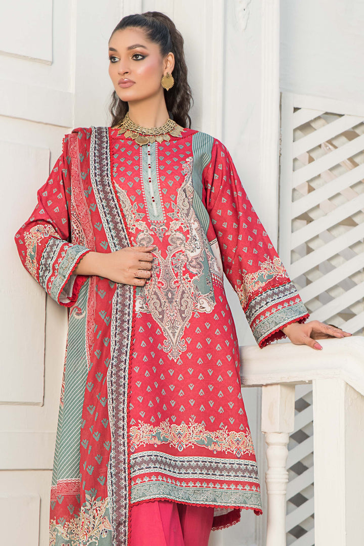 SEHAR | 3PC UNSTITCHED | PRINTED  LAWN SUMMER 2024 BY JACQUARD CLOTHING